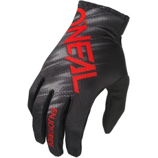 Bild von | Fahrrad- & Motocross-Handschuhe | MX MTB DH FR Downhill | Passform, Luftdurchlässiges Material | Matrix VOLTAGE V.24 | Erwachsene | Schwarz Rot | Größe L