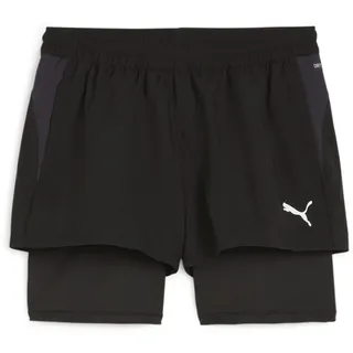 Puma Teamgoal 2in1 Sport-Shorts Schwarz XL