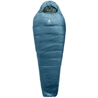 Deuter Orbit +5° SL Damen Kunstfaserschlafsack,Atlantic-sage,Left Zip