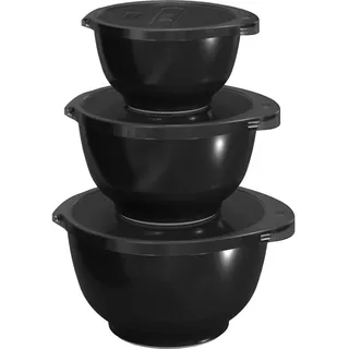 Rosti Mini-Schüssel-Set Margrethe New 6-tlg., Durostima, Black, 0.25 + 0.5 + 0.75 L, 29927 - Schwarz