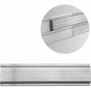 Ultra Starke Alu Jointer Big für AF-64/51/38 | Beeteinfassung | Beetumrandung | Beetbegrenzungen - Silber