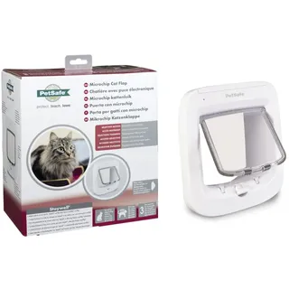 PetSafe Mikrochip Katzenklappe 1 Stück Weiß One Size