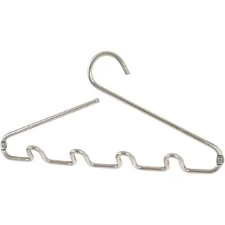 Haku-Möbel Garderobenleiste HANGERS Silber