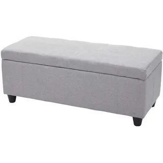 MCW Truhenbank Hellgrau 114 x 45 x 45 cm
