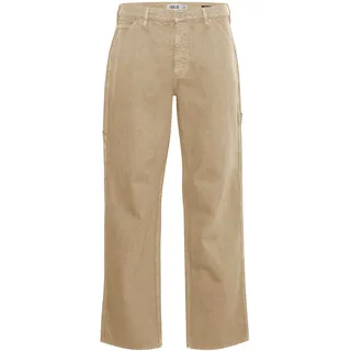 Bequeme Jeans SOLID "Bequeme Jeans SDTommy", Herren, Gr. 33/32, Länge 32, braun (starfish), Obermaterial: 100% Baumwolle CO., Jeans Bequeme Jeans