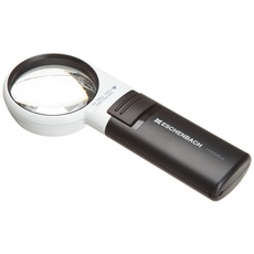 Bild Optik Lupe Handlupe mit LED-Beleuchtung Vergrößerungsfaktor: 4 x Linsengröße: (Ø) 60mm