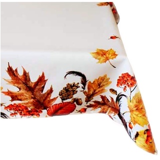 Raebel Tischdecke Herbst Pflegeleicht Decke Herbstdecke Tischtuch Eckig 130x170 cm