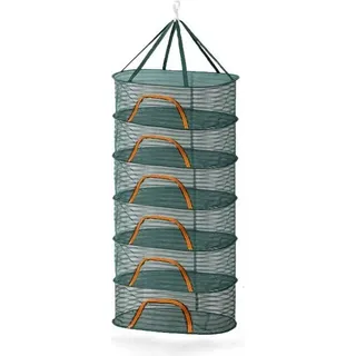 Faltbares ovales Trockennetz für Kräuter, Früchte und mehr