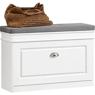 SoBuy FSR82 75 x 51 x 24 cm weiß / weiß