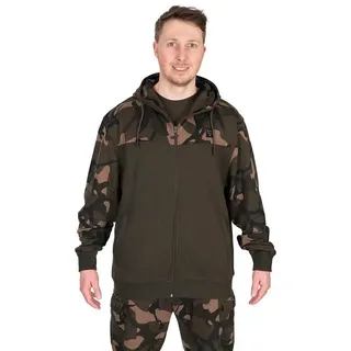 Fox International Lw Split Reißverschlusspullover - Khaki / Camo - L