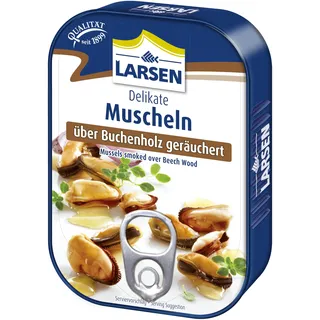 Larsen MSC Muscheln Buchenholz Geraeuchert, 110 g