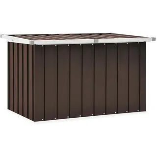 vidaXL Garten-Aufbewahrungsbox 109 x 67 x 65 cm Braun