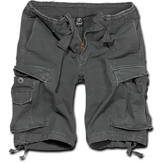 Brandit Textil Vintage Kurze Hose Anthracite M