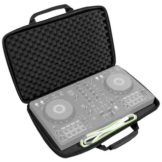 Walkasse W-MCB-DDJFLX4 DJ-Koffer Eva Pioneer DDJ-FLX4 / DDJ-400 / NI Traktor KONTROL S2MK3 schwarz (Schultertasche), Schwarz, De Mano, Koffer Eva Hardcase