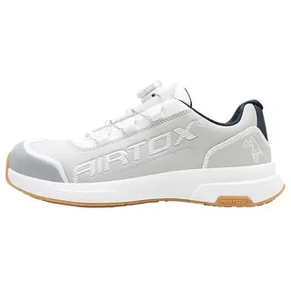 AIRTOX Sicherheitsschuhe, Clean white, PRO smart lacing, Styrosoft Sohle 3.2 - Gr. 43