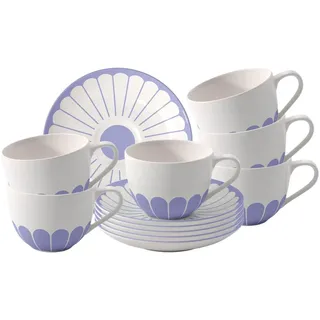 Villeroy & Boch Kaffeetasse 0,16 l Blau 6 St.