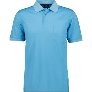 Ragman Herren-Poloshirt türkis L - Türkis