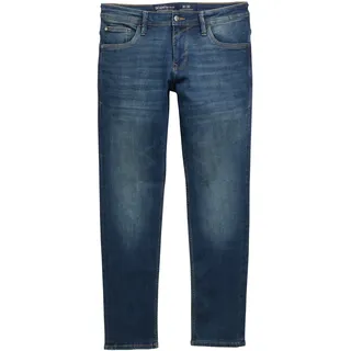 Tom Tailor Straight Fit Used Dark Stone Blue Denim 31/30