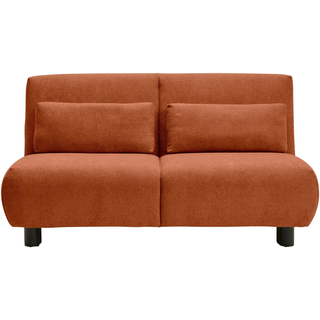 Schlafsofa ELL + ELL "Minou", orange (terra), B:160cm, Sofas, Schlafsofa