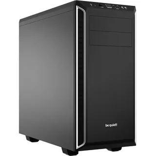 Pure Base 600 Silber Midi Tower Gehäuse ATX/mATX/Mini-ITX