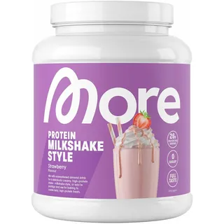 MORE Nutrition Proteinpulver Erdbeere Pulver 600 g