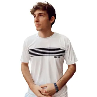 Nexus Unisex-Erwachsene Camiseta Trust Adulto T-Shirt, Blanco, L