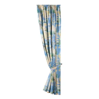 WECKBRODT »Matteo« Kräuselband 1, Stk. tlg. Satin, bedruckt, leichte Qualität, mit Raffhalter, Gardine, Store,