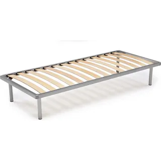 Mareta-Einzelbettgestell, orthopädisches Untergestell aus Birkensperrholz mit 14 Latten, 100 % Italy, 80 x 200 x 34 cm