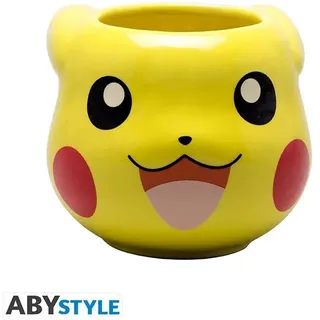 abysse corp sas Pikatchu 3D Tasse 0,475 l Gelb