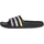 Aqua Adilette Kids Core Black / Orange Tint / Halo Mint 29