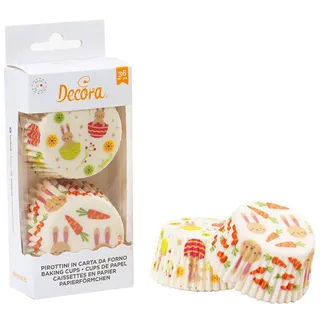 Decora 0339839 PAPIERFÖRMCHEN OSTERHASE 50 X 32 MM 36ST
