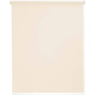 sunlines Seitenzugrollo "Eco-Line Upcycling" blickdicht Blendschutz mit Bohren freihängend, creme