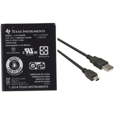 Texas Instruments N2BT-BKT-B TI-Akku-Pack für NSPIRECX/CX CAS & PremiumCord Kabel USB 2.0, A-B Mini, 5Pins, 0, 5m