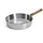 Hochrandpfanne Ø 28 cm 7 cm hoch Edelstahlpfanne Induktion Silber