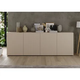 Home Affaire Sideboard Rio 241 x 84 x 42 cm Cashmere / Beige