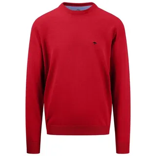 FYNCH-HATTON Pullover aus Baumwolle mit Rundhalsausschnitt Poppy red/M