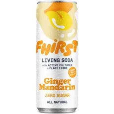FHIRST Living Soda Ginger Mandarin 330ml
