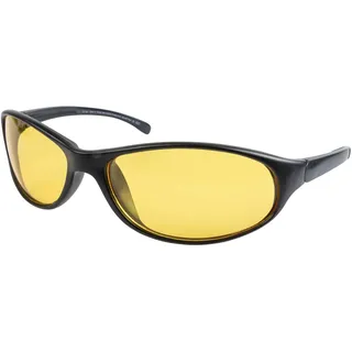 Walser Nachtfahrbrille Schwarz Nachtsicht Brille für Scheinwerfer Schlechtwetter Gläser Anti Blende Blendschutz Universalgröße 30240