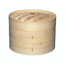 Bild Welt der Aromen Bambus Dampfgarer Korb, 2 Etagen, 20 cm,