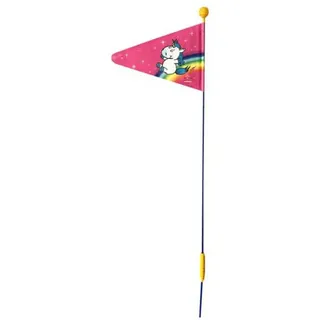 Bike Fashion Einhorn Flagge - Pink / Multicolor - One Size