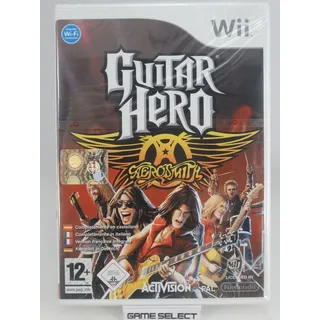 GUITAR HERO Aerosmith nintendo Wii Und Wiiu U pal Eur - - Neu Versiegelt