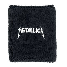 Metallica Logo - Wristband Schweißband schwarz, Onesize