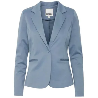 ICHI Damen Ihkate Lässiger Business-Blazer, Blau, XS EU
