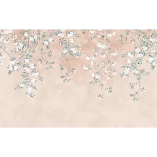KOMAR Vliestapete »Digitaldruck Vlies - Hanging Hanami 400 x 250 cm, Fsc, Tapeten Wandverkleidungen, Vliestapeten