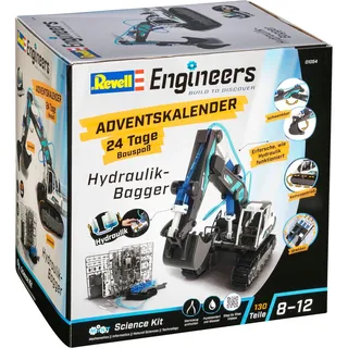 REVELL Adventskalender Engineers Hydraulischer Bagger 2021