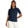 Damen Poloshirt Kurzarm Regular Fit Blau Night Navy XXL
