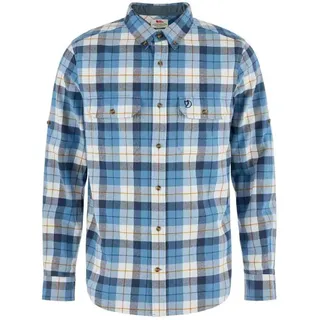 Fjällräven Singi Heavy Flannel Langarmhemd Dawn Blue/Eggshell 3XL
