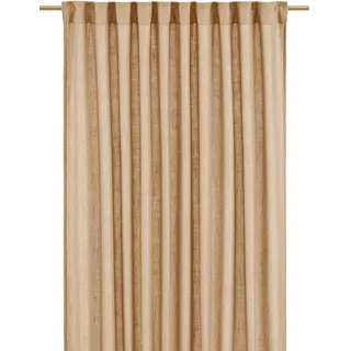 Fertigvorhang , Braun , Textil , Uni , 145x260 cm , Heimtextilien, Vorhänge, Fertigvorhänge