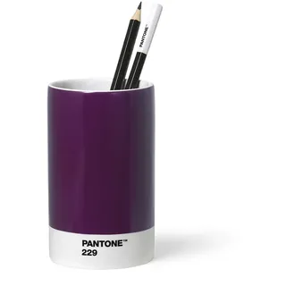 Copenhagen Design Pantone Schreibtisch-Organizer Stiftebecher, Porzellan, Aubergine 229