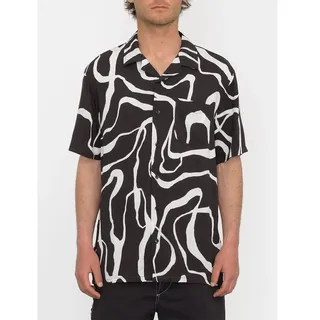 Volcom Bold Moves Kurzarmhemd - Black - XS